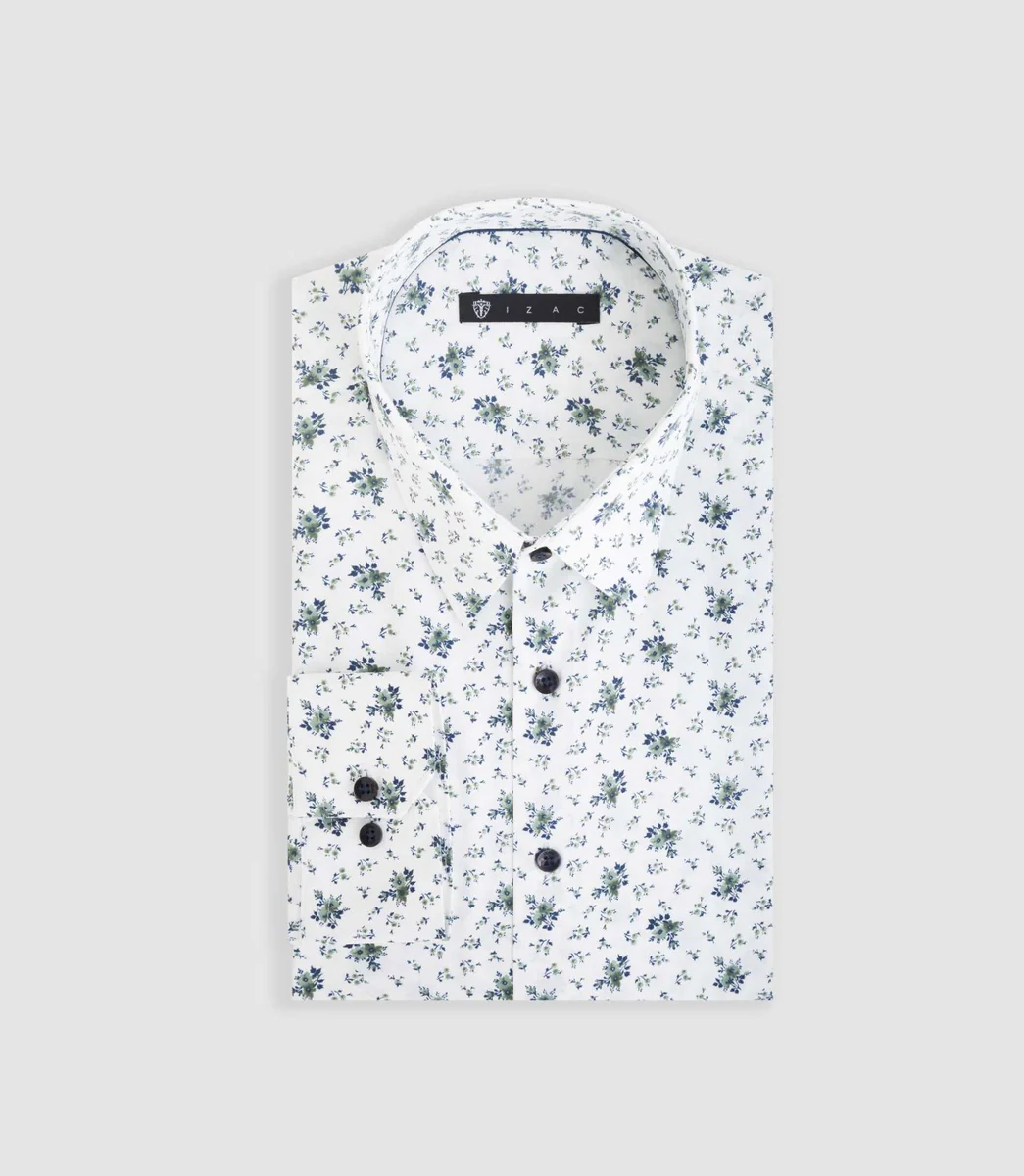 Chemise ville kaki 