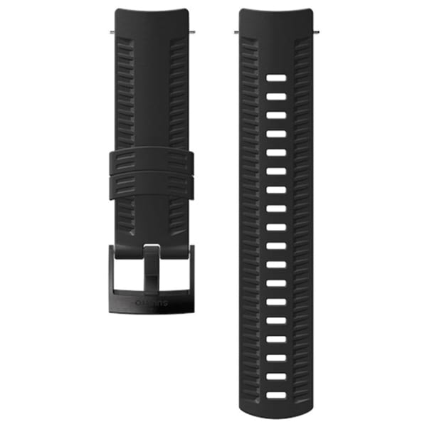 SFS194_Accessoires montres SUUNTO 24 ATH2 SILICONE STRAP BLACK BLACK