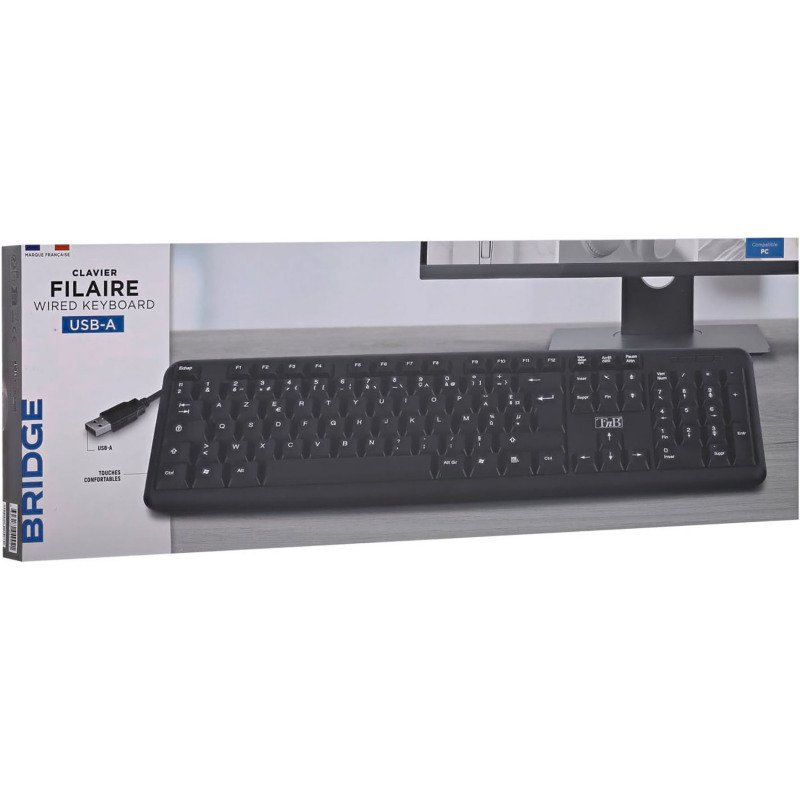 Clavier filaire Streamline 105 Touches AZERTY