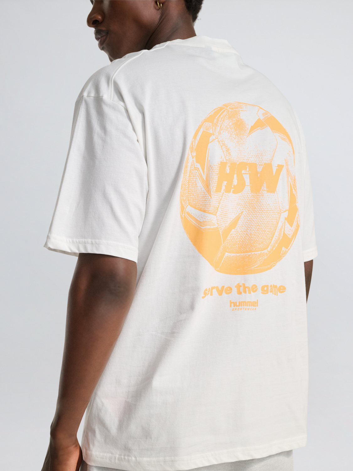 hmlLOOSE T-SHIRT S/S HSW FOOTBALL