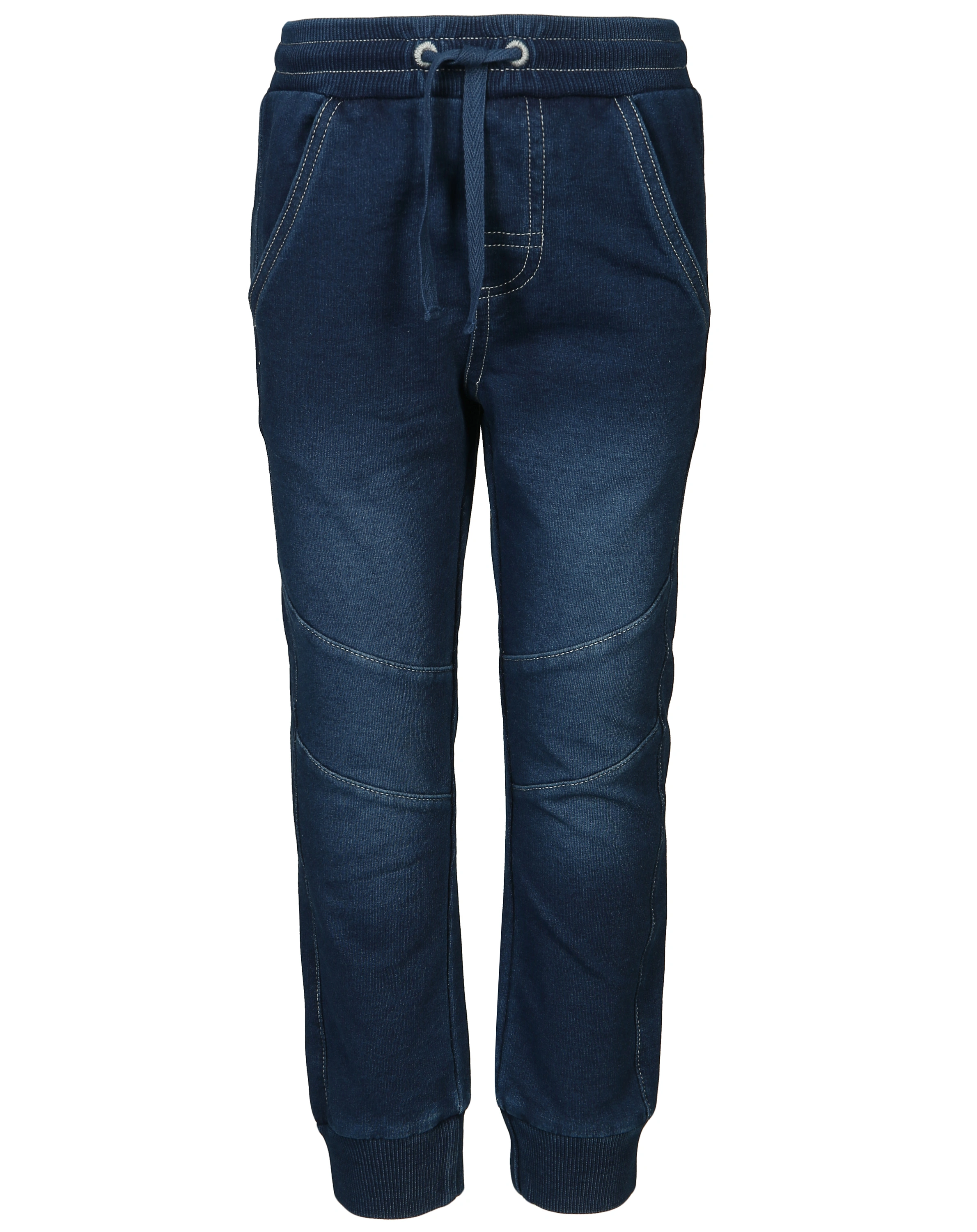 Sweat-Jeanshose BASIC in blue denim