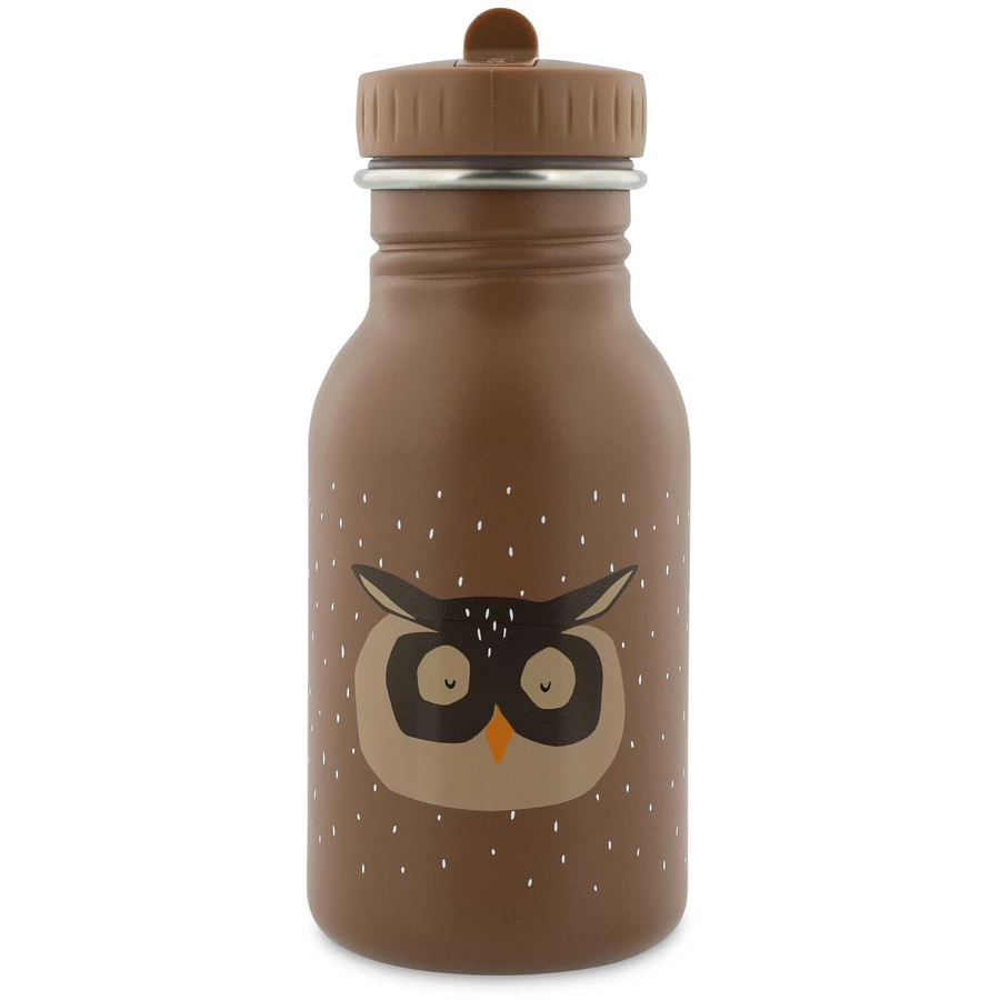 trixie Kids Edelstahl 350 ml -Trinkflasche Mr. Owl
