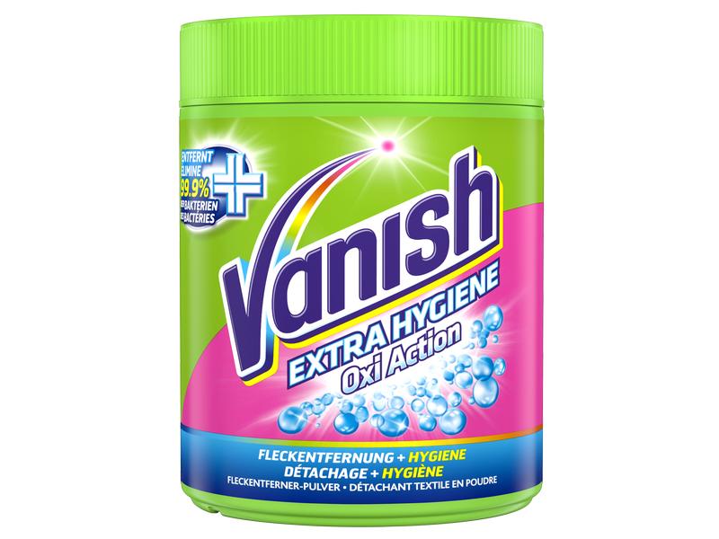 Vanish Pulverwaschmittel Oxi Action Extra Hygiene 1 kg Wäschepulver für hygienisch reine Wäsche