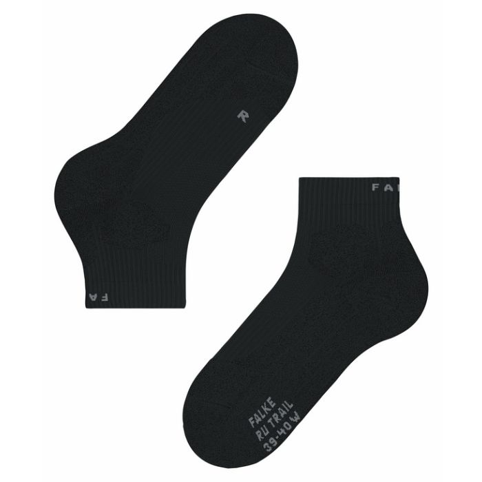 Falke Herre Strømper RU Trail Socks Sort