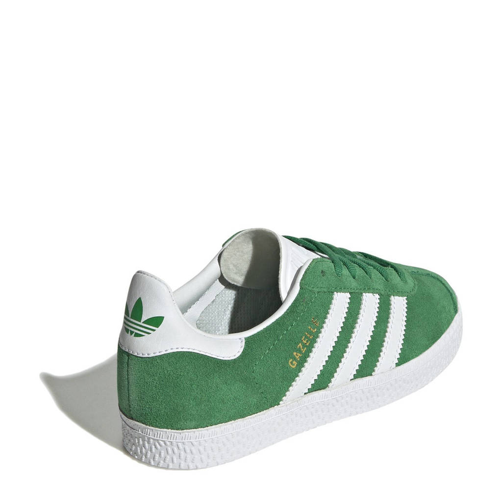 adidas Gazellesneakers groen/wit
