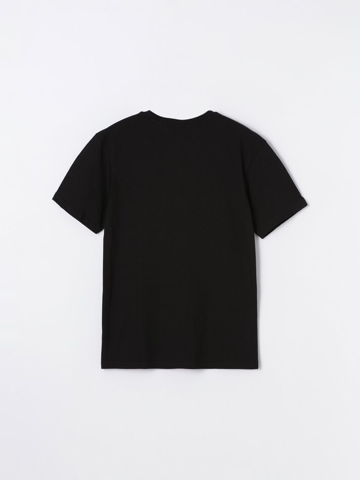 Camiseta estampada - Preta