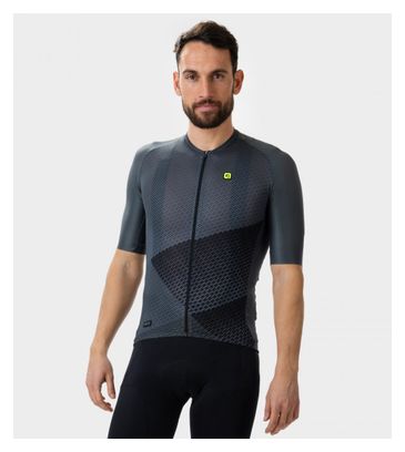 Maillot Manches Courtes Alé Web Noir