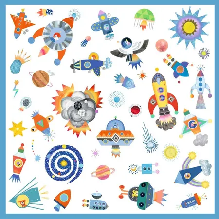 Djeco Sticker: Interstellar