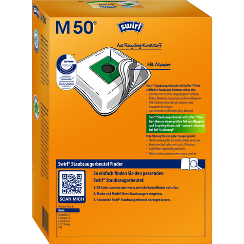 Swirl M 50 EcoPor® für Miele