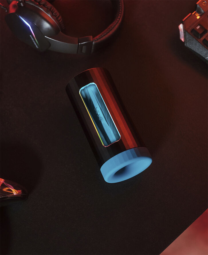 LELO F1S V3 Masturbator - XL Blå og sort