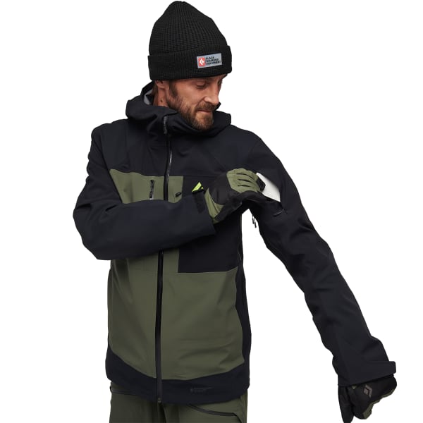 Veste de ski BLACK DIAMOND M RECON PRO STRETCH SHELL BLACK/TUNDRA
