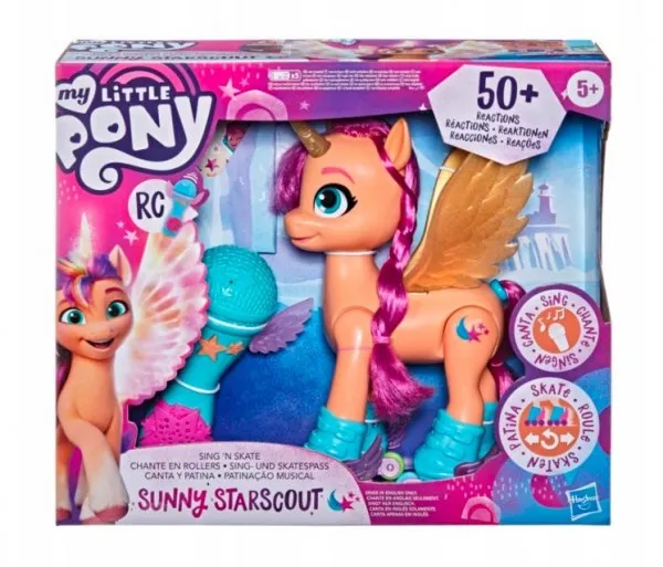 My Little Pony Movie Sing ''N Skate Sunny Starscout, 5 År, My Little Pony, Flerfarvet, Plast