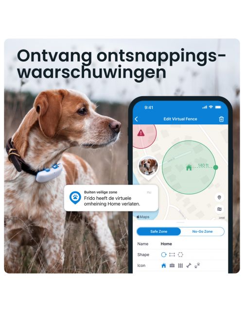 Tractive Gps Dog 4 Hondentracker En Activiteitenmonitor 17x71x28 mm - Hondenlocatievinder