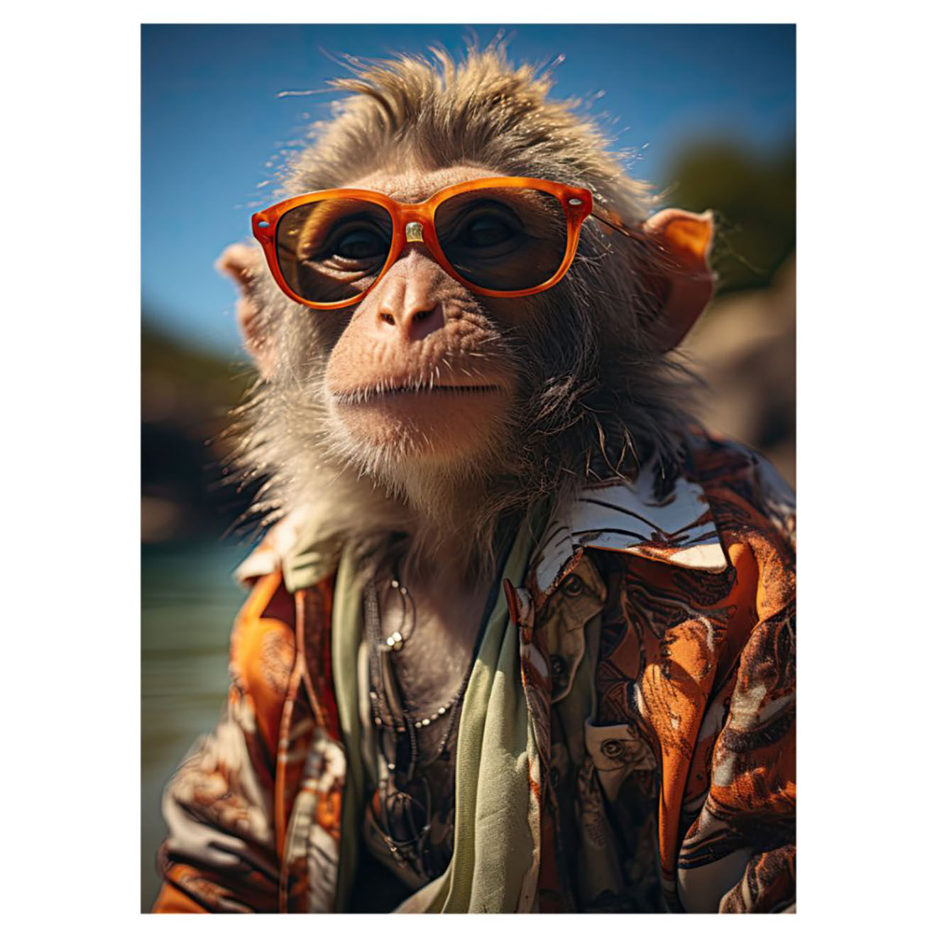 Hartman Affiche Animal Elegance 09  multicolore - 30x40 cm