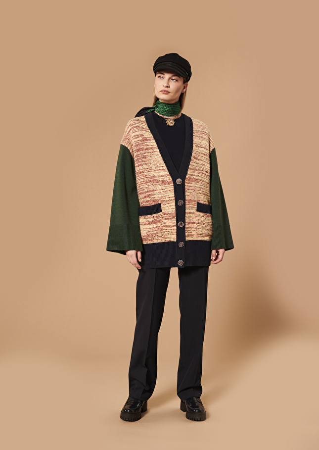 Gilet Gingermulticolore en laine