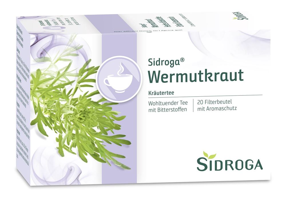 Sidroga Wermutkraut<br>20 Stück, Beutel, Arzneitee im Beutel