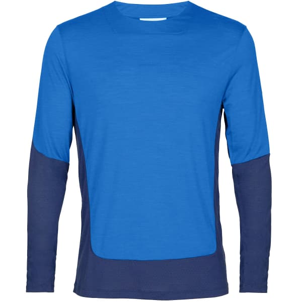 T-shirt thermique ICEBREAKER M ZONEKNIT LS TEE LAZURITE/ROYAL NAVY/CB