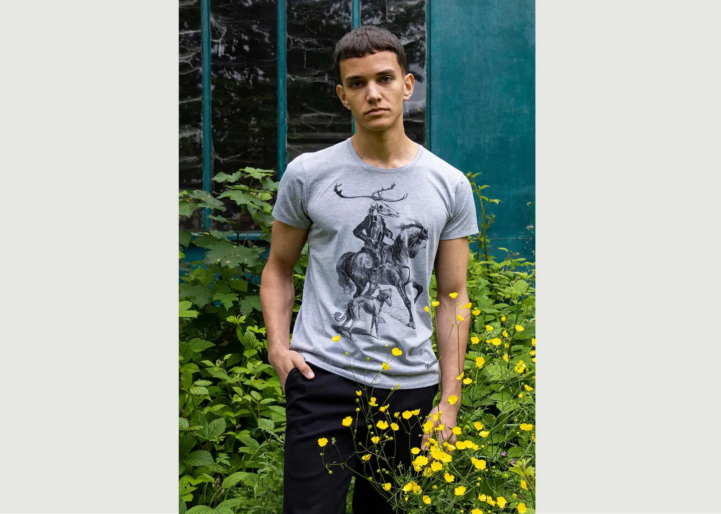T-Shirt imprimé le messager Misericordia