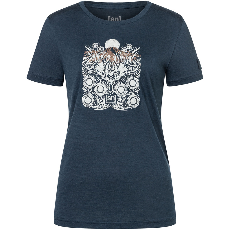 Super.Natural Damen Mount Flower Bio J T-Shirt