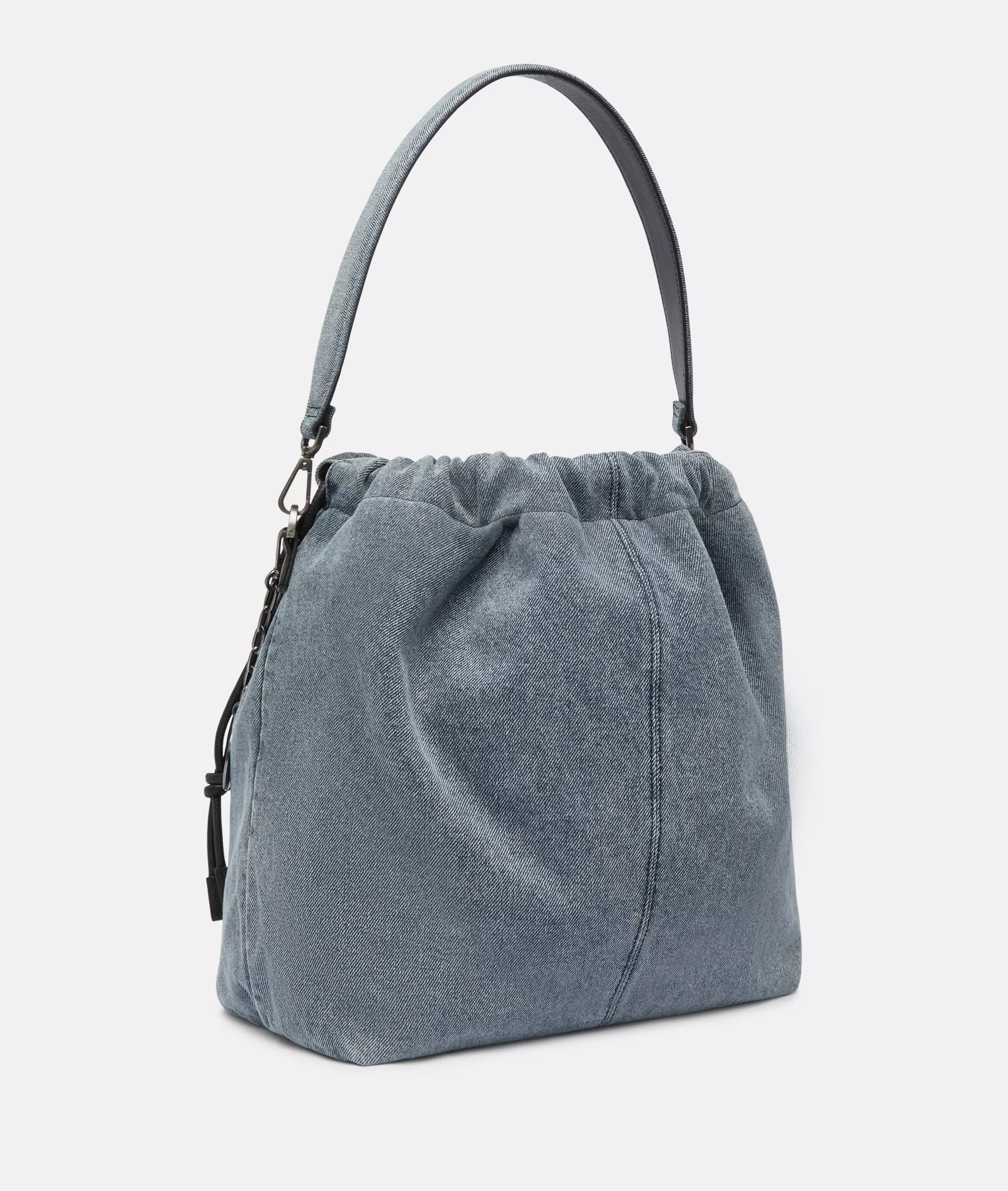 Denim Lya II Hobo M Spacious pouch bag made from denim