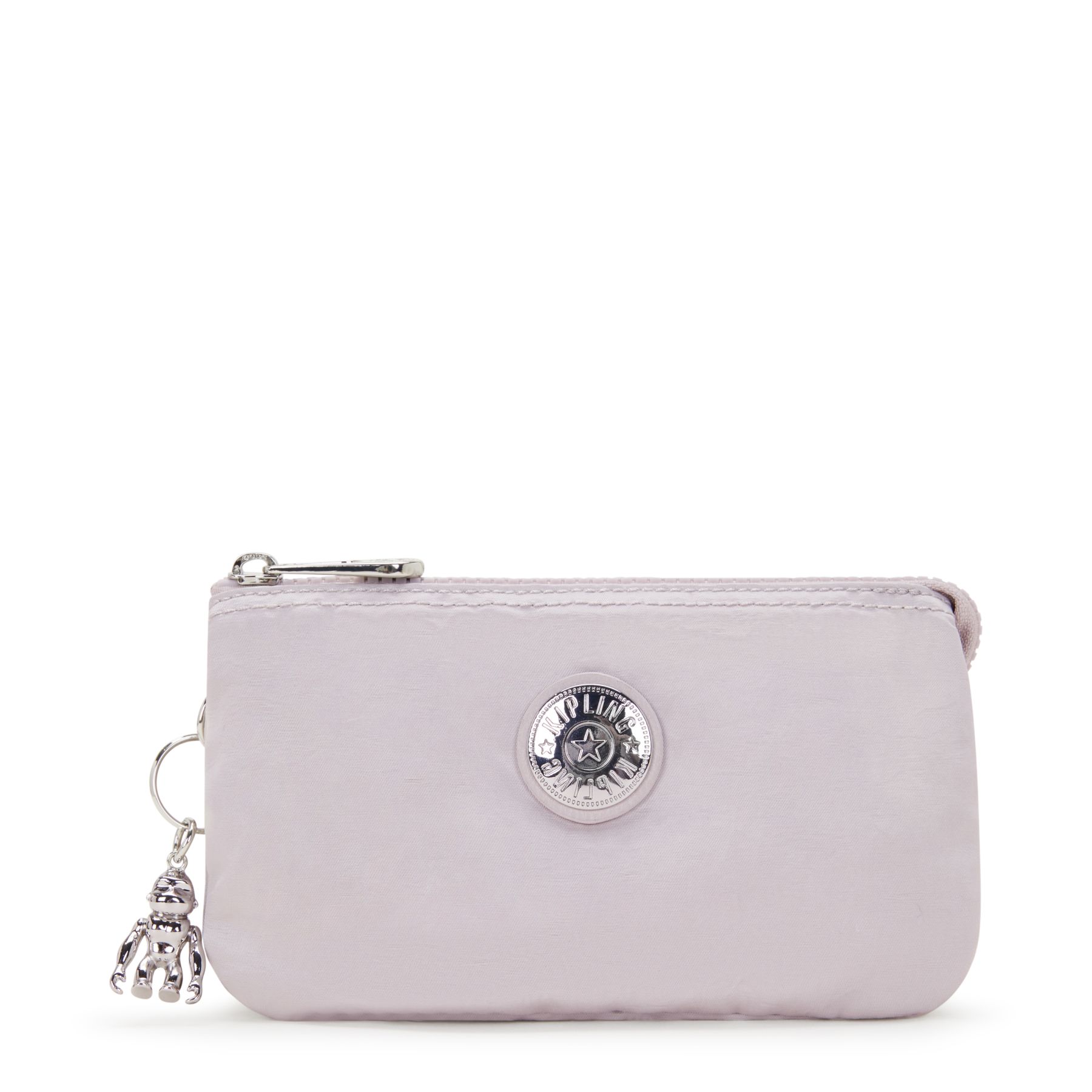 CREATIVITY L Grande pochette multi-usage avec 3 poches - Gleam Silver