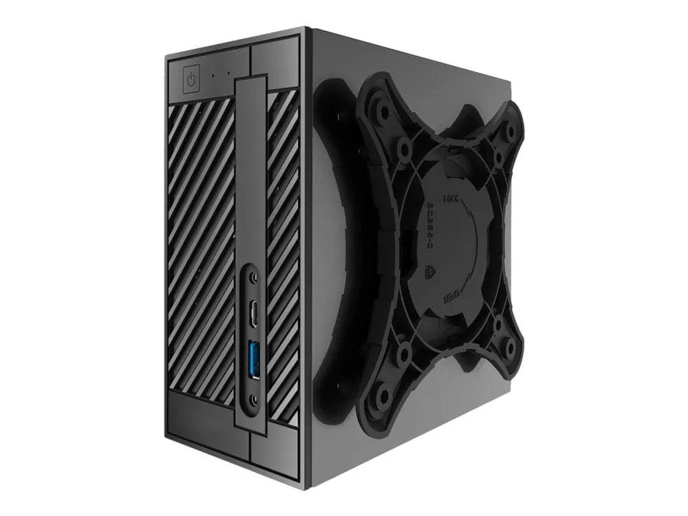 ASRock DeskMini 310 - Barebone - mini PC LGA1151 Socket - Intel H310 - uden CPU op til - RAM 0 GB - Gigabit Ethernet