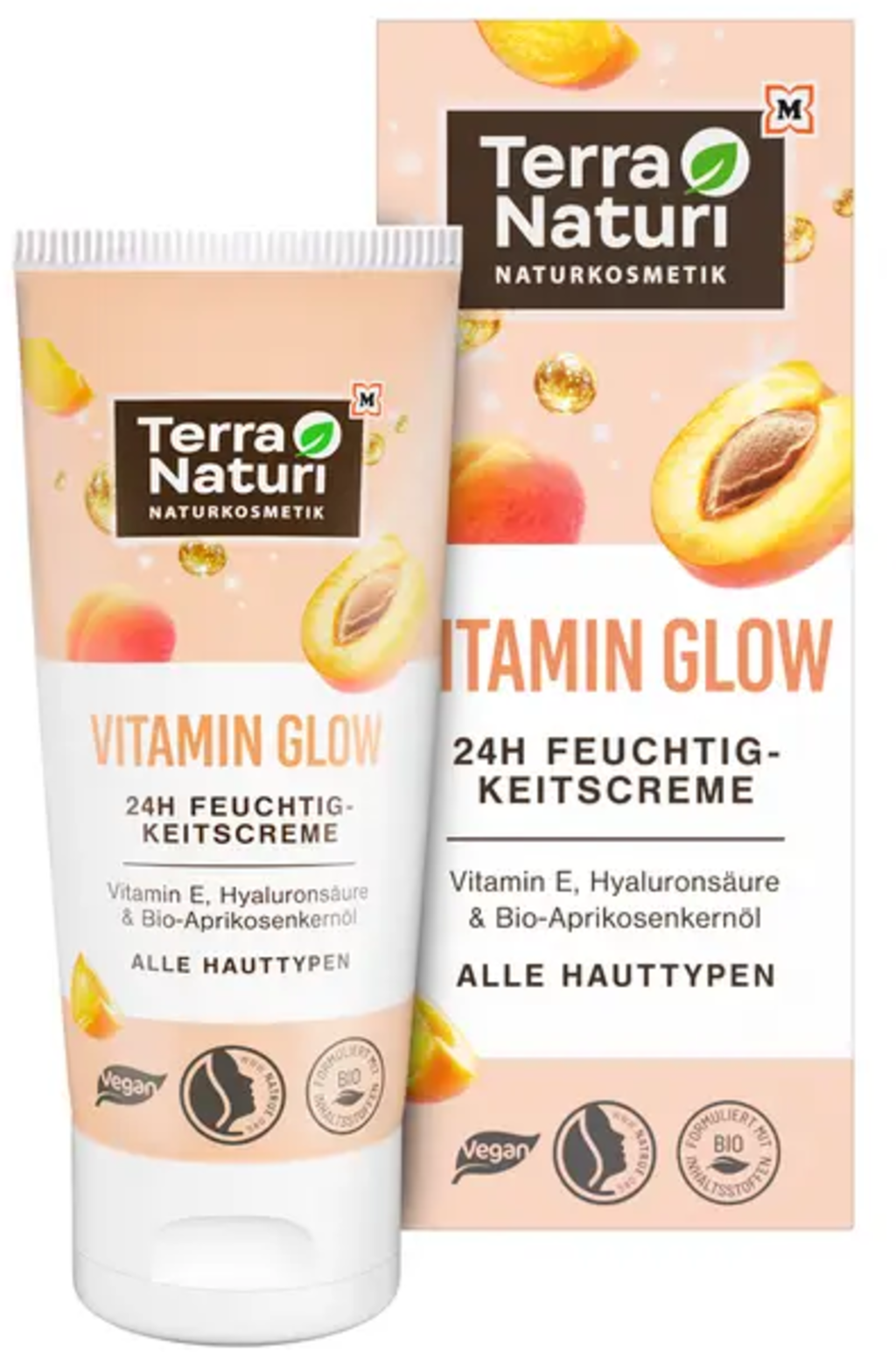 Terra Naturi  VITAMIN GLOW 24h Feuchtigkeitscreme, 50 ml