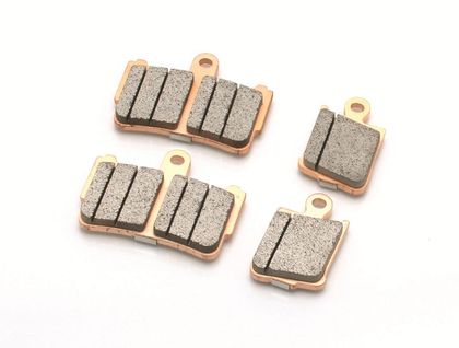 Plaquettes de freins Nissin route /Off-Road métal fritté - 2P-357ST