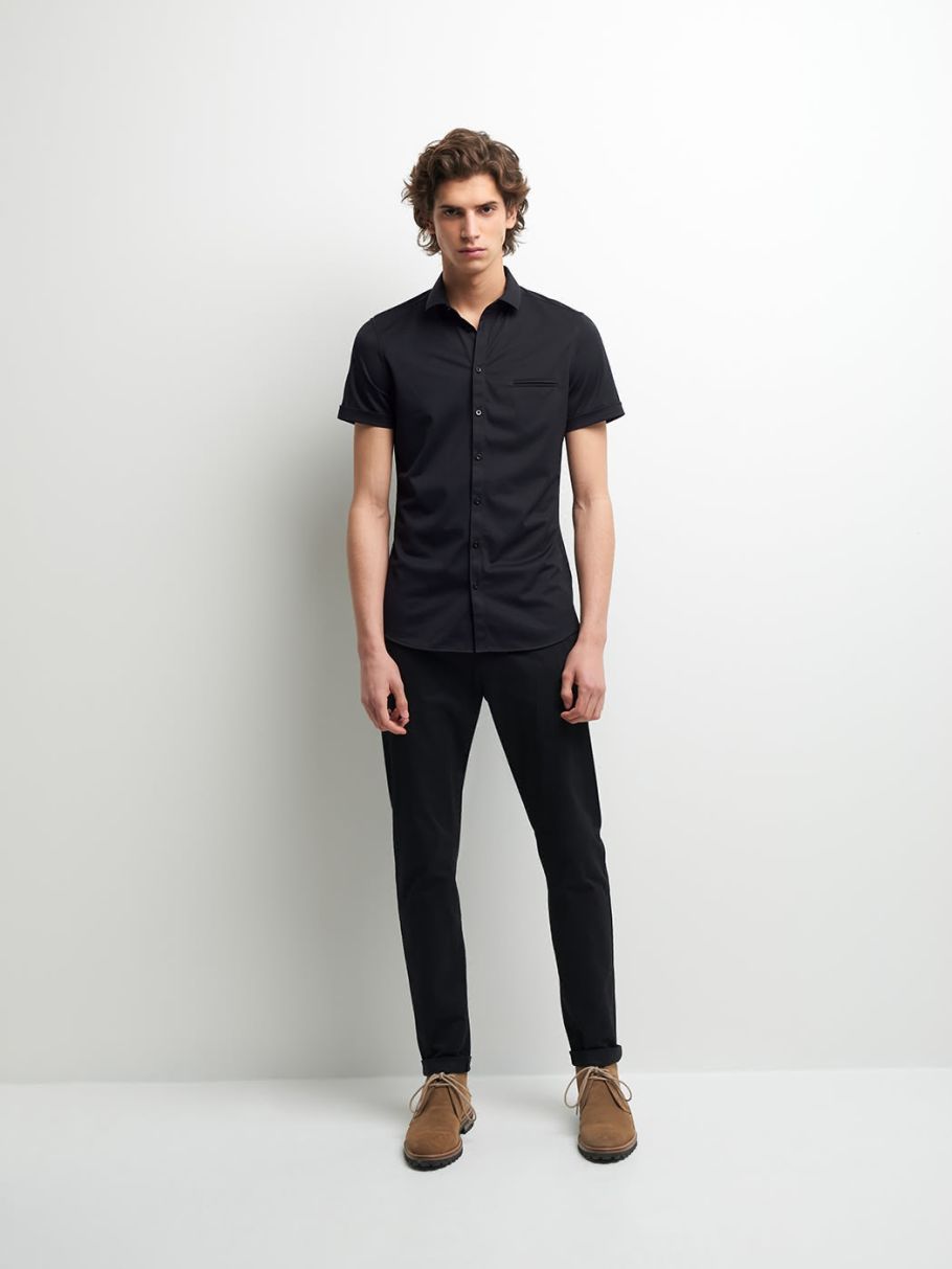 Chemise extra-slim stretch