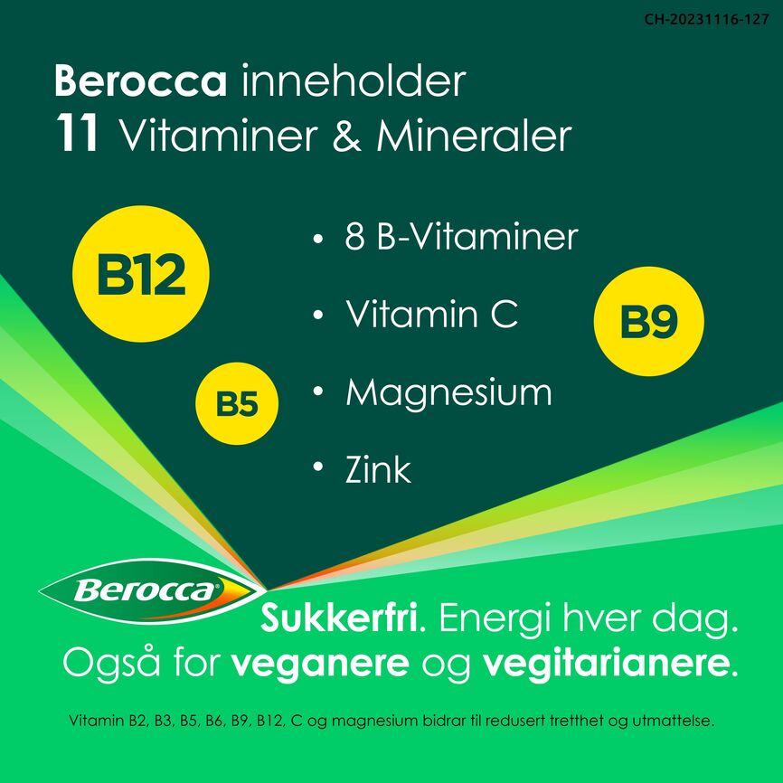 Berocca Energy appelsin 2x15 brusetabletter