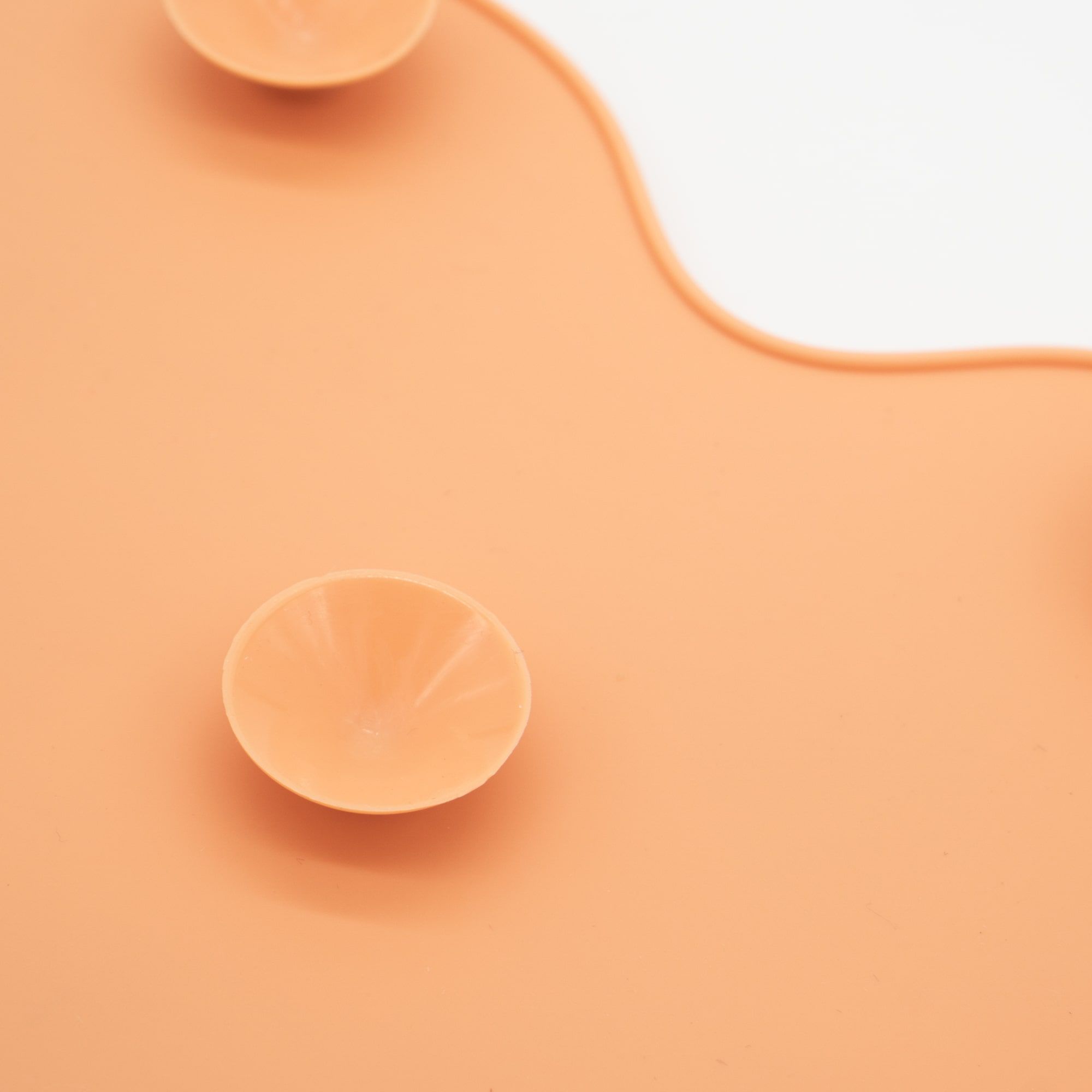 waschies Pinselreinigungsmatte “Apricot” – 2er Set