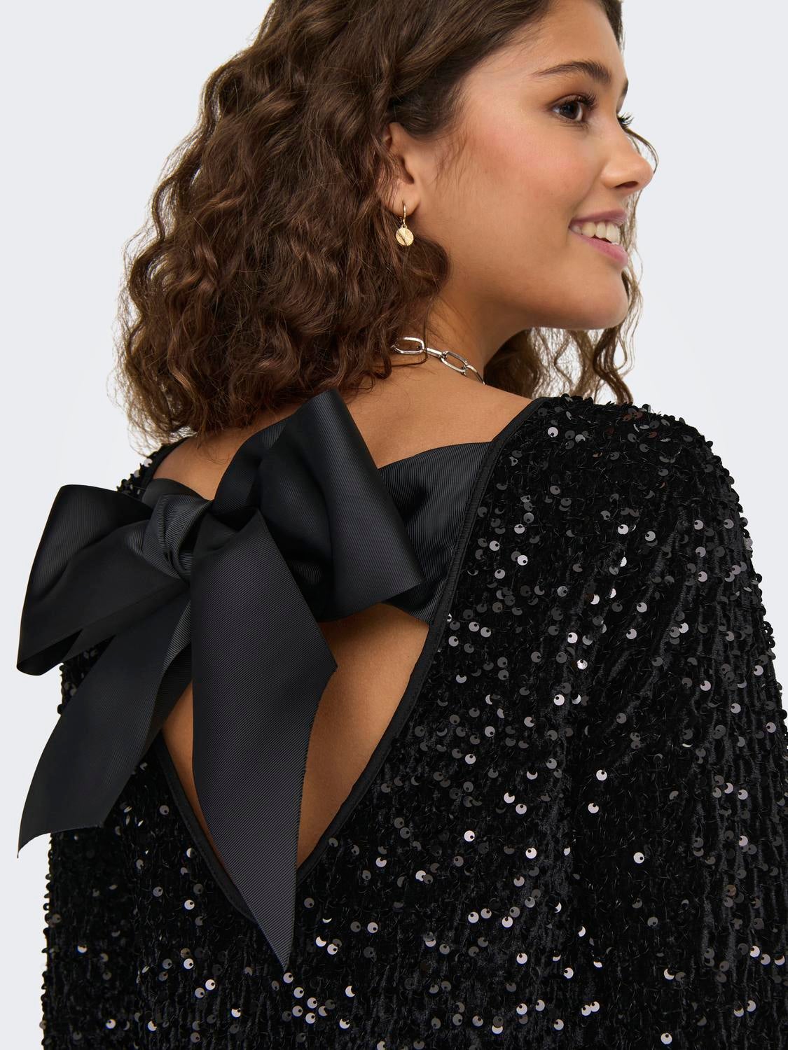 ONLANIKA Kurzes Kleid Black