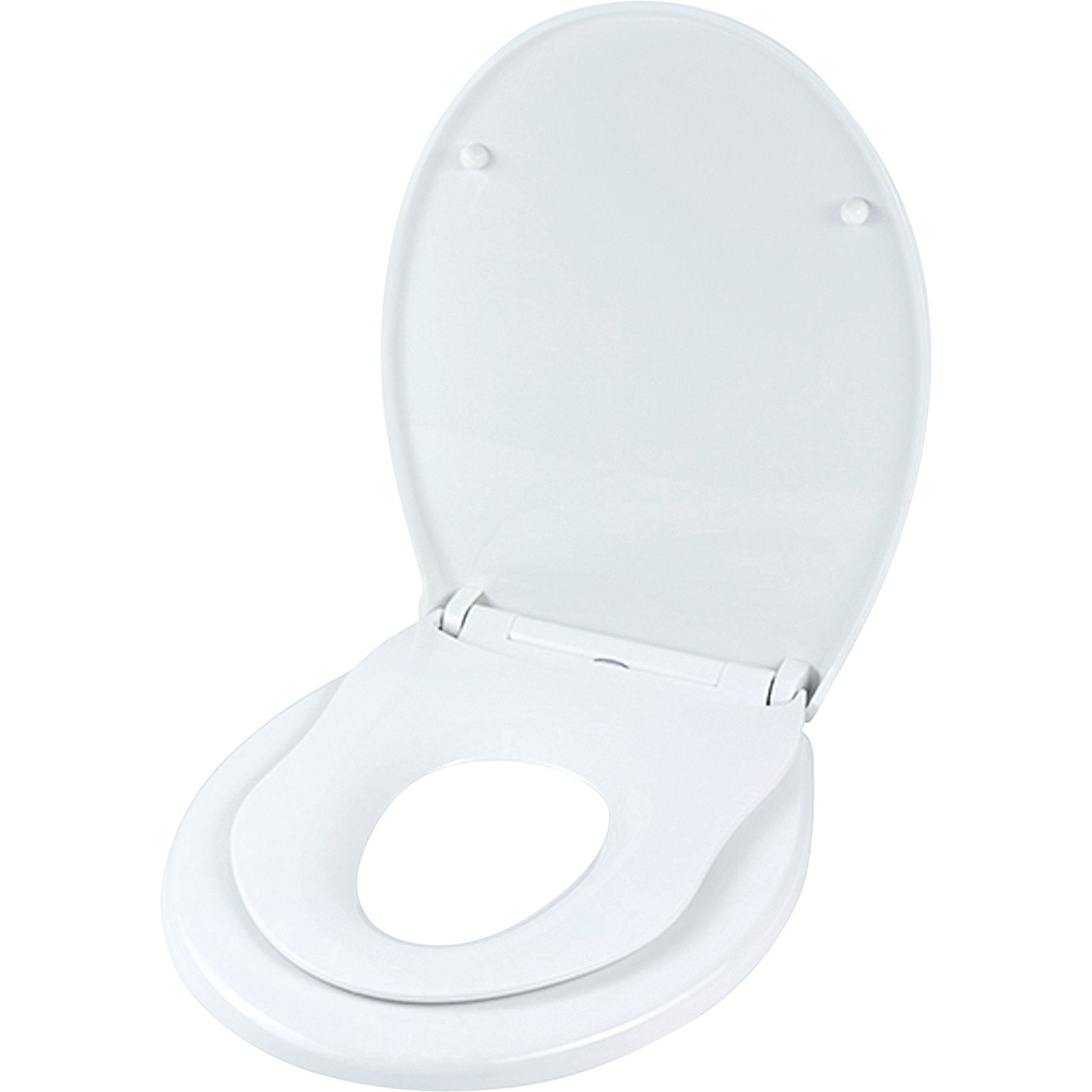 Kinder WC-Sitz Tino, Slow Down, weiss