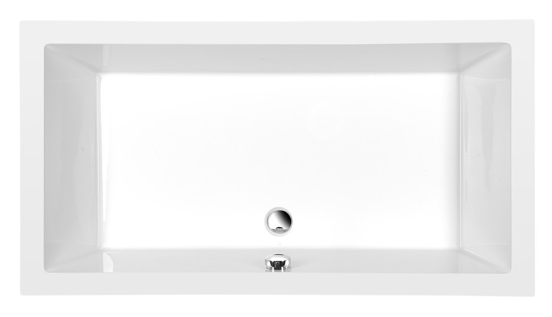 Polysan Deep rechthoekige douchebak 160x75x26cm wit