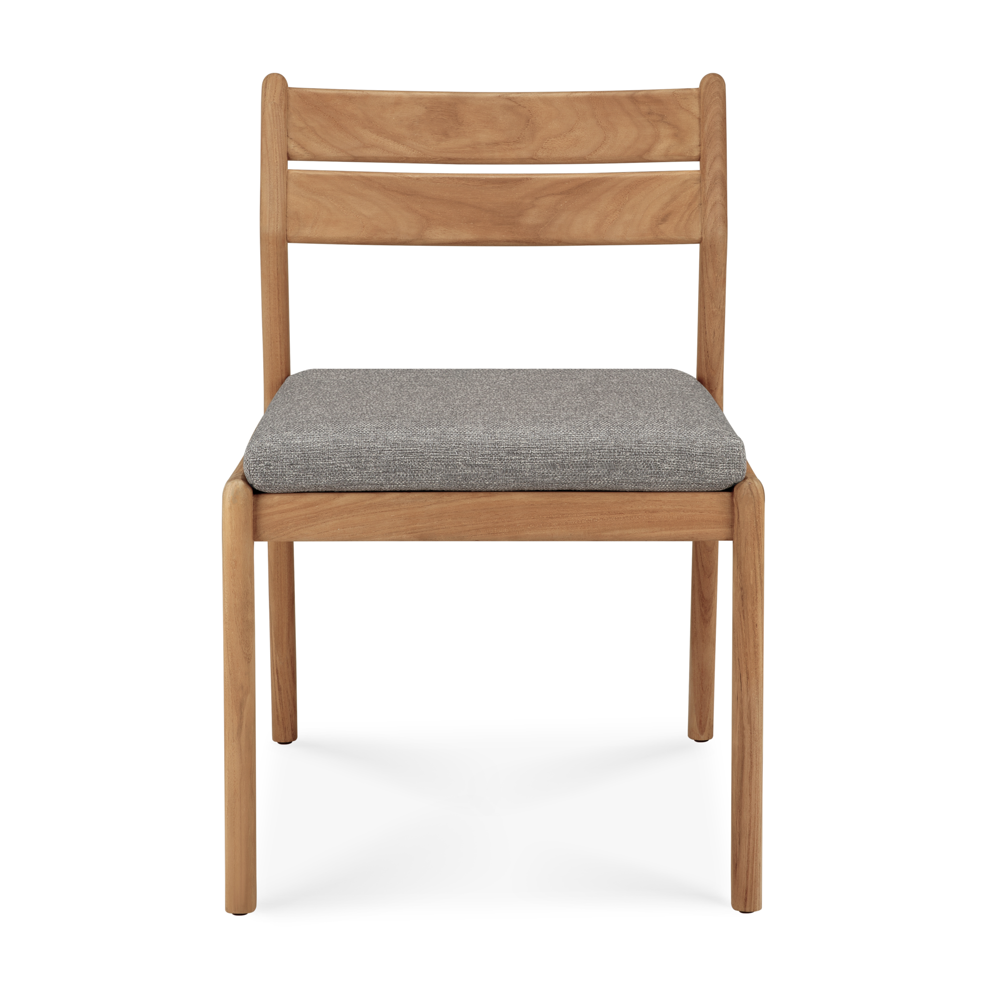 Teak Jack stoel zonder armleuning - outdoor - met mocha kussen