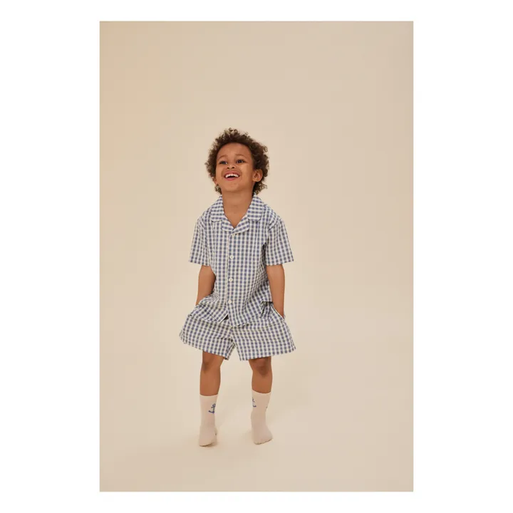 Konges Sløjd Chemise Kim Coton Bio | Bleu