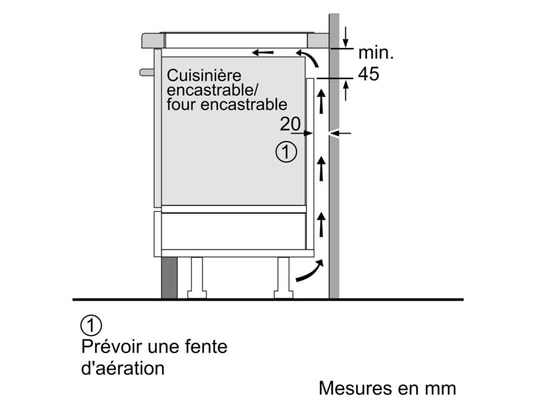 BOSCH - Plaque induction PIJ611BB5E, Série 4, Foyer 28 cm