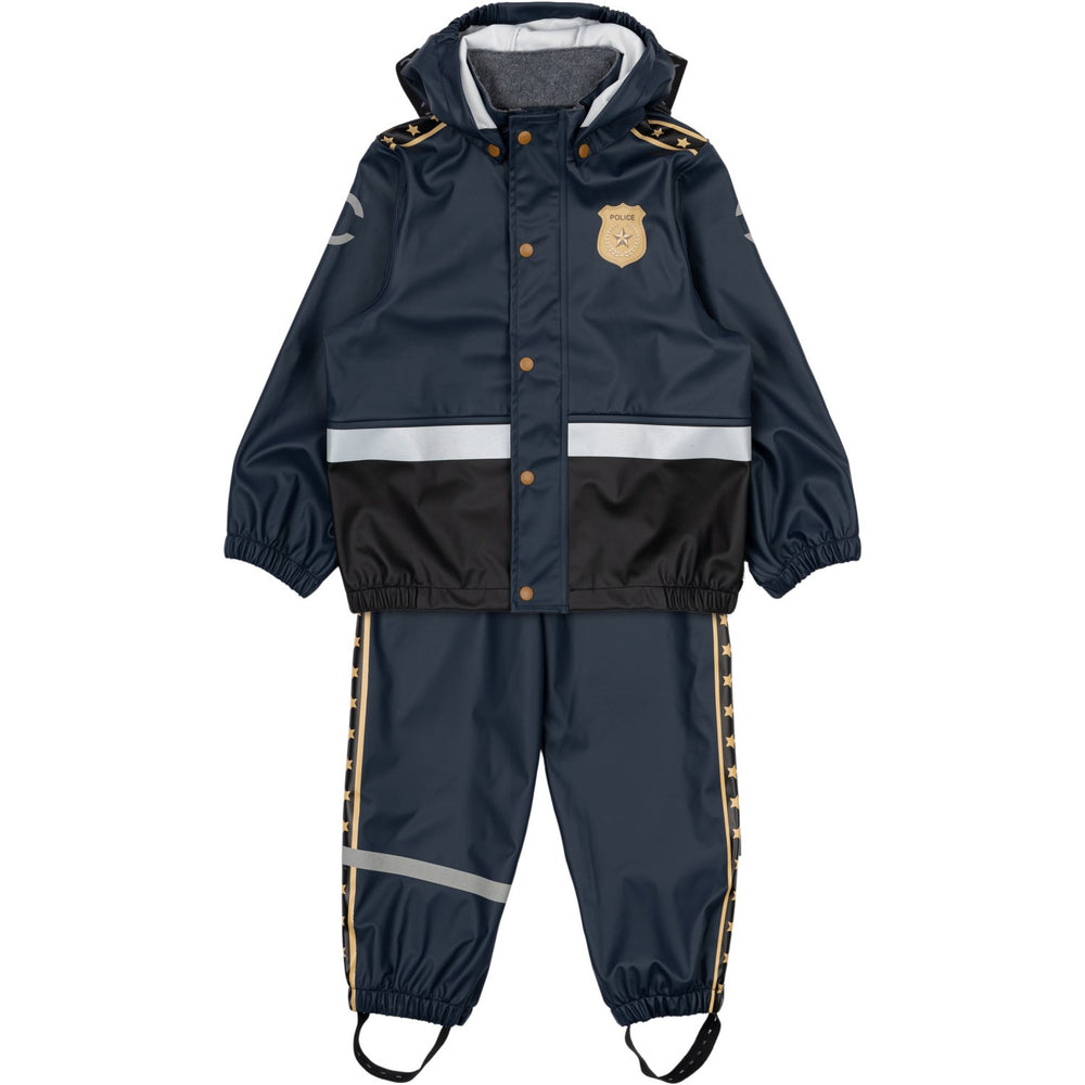 Køb Mikk-Line Blue Nights Police Suspenders Regnsæt