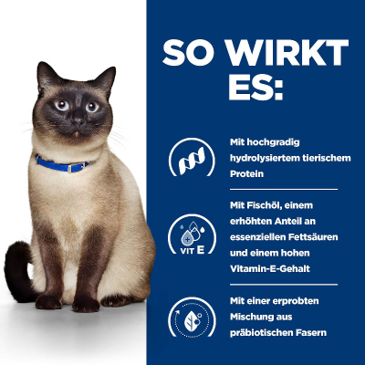 Hill's VET Katze Nassfutter Prescription Diet z/d Food Sensitivities 24x156g
