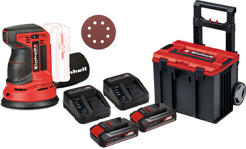 Einhell TE-RS 18 Li Solo 2,5 Ah Accu (2x) E-Case L Starterspakket