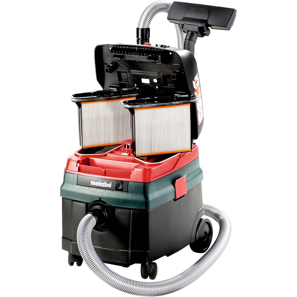 Metabo ASR 25 L SC 6.02024.00 Aspirateur industriel, Noir/Vert : Cuisine et Maison