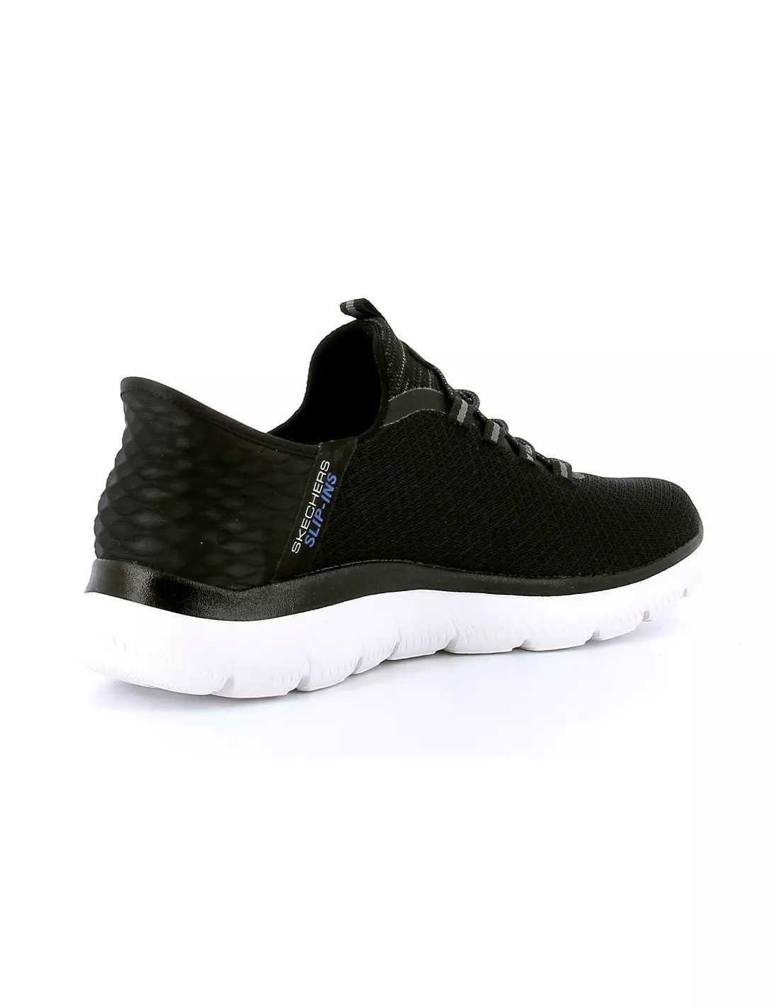 SKECHERS SLIP - INS SUMMITS - Baskets BLACKMESH/TRIM