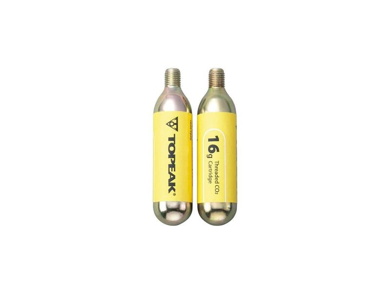 Topeak CO2-Patrone Threaded 16 g mit Gewinde CO2 Patrone