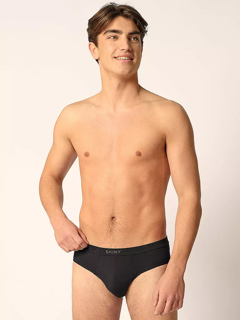 SKINY Slip black  schwarz