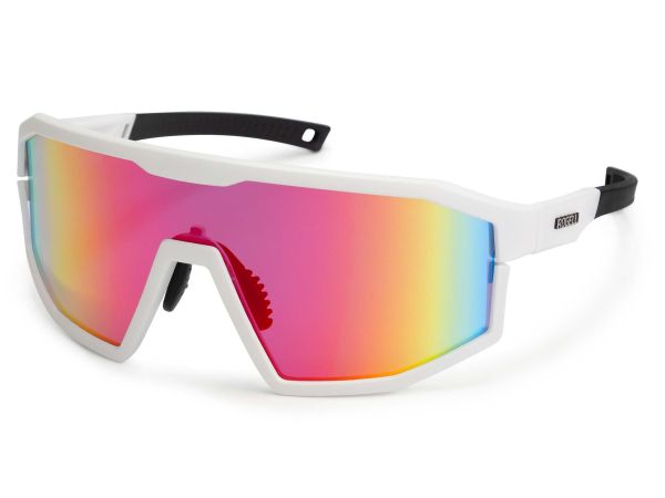 Rogelli Recon Cykelbriller, White/Coral