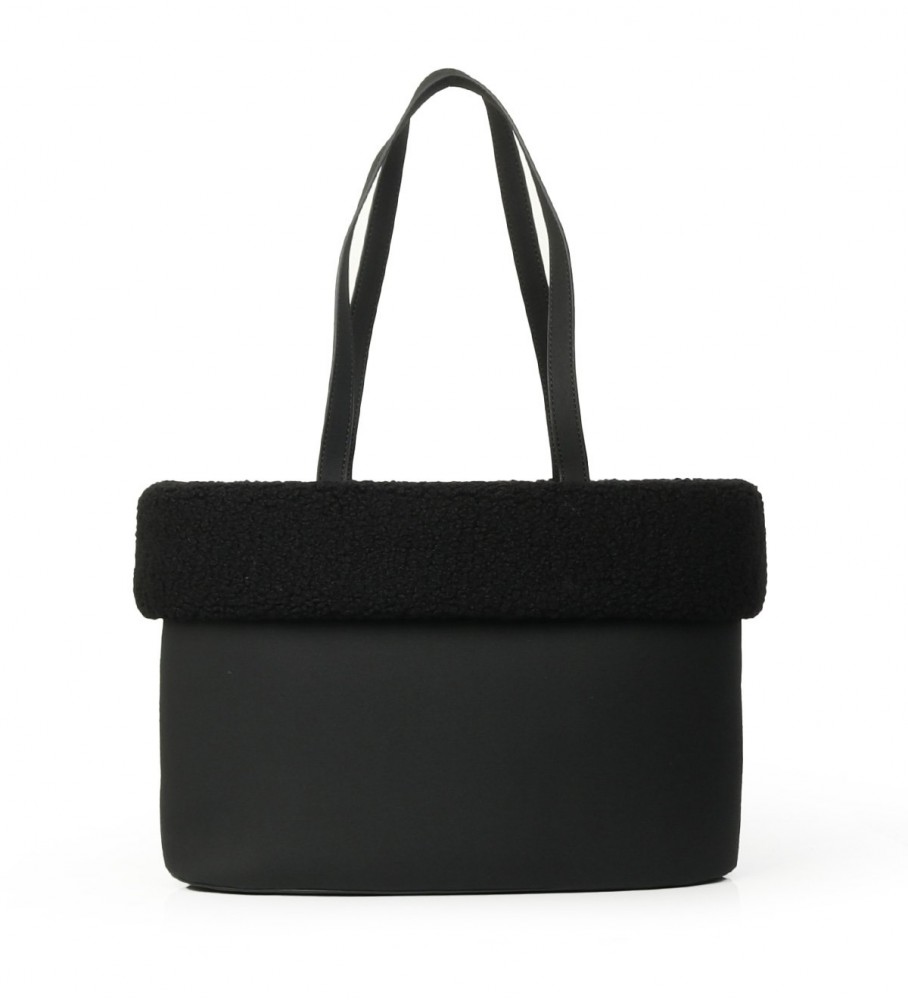 Bolsa tote preta Love Moschino