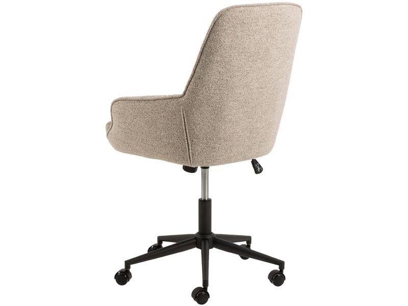 AC Design Bürostuhl Erik, mit Polsterrücken und Armlehnen, Höhenverstellbarer Schreibtischstuhl
