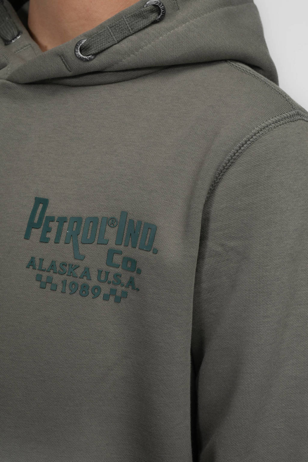 Petrol Industries hoodie groen
