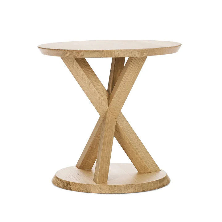 ClassiCon - Volkshaus Beistelltisch, Ø 50 cm x H 48 cm, Eiche natur