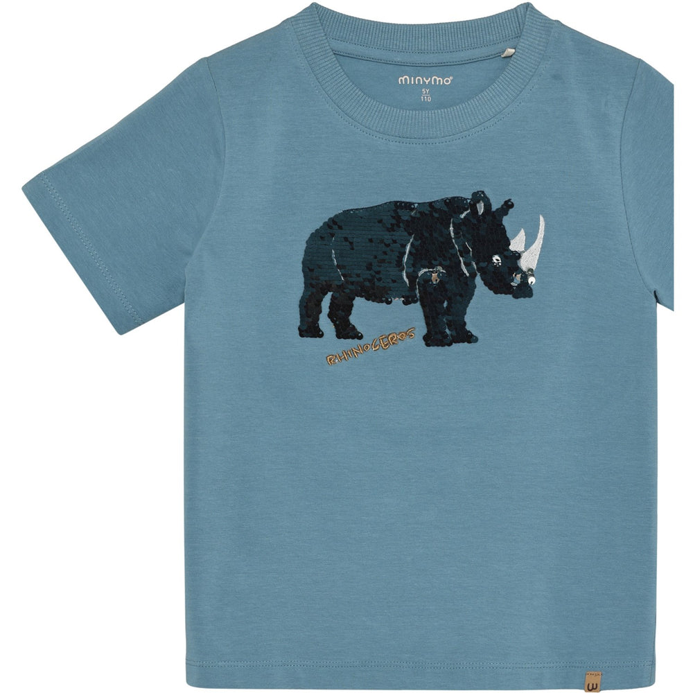 Køb Minymo Blue Shadow T-Shirt Ss